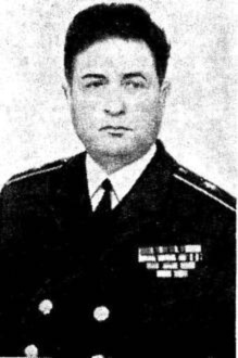 СВВМИУ (Голландия) :: Начальник училища (с ноября 1971 г.) контр-адмирал-инженер А. А. Саркисов.  Фото  1974 г.